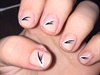 Feather Winged Design With Nude Base