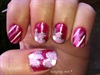 Pink flowers and stripes :)