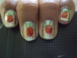 strawberry nails