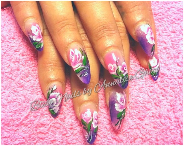 floral pinks