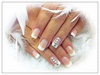French Manicure, studs