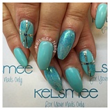 Turquoise Nails 