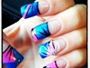 Funky 80s Nails