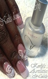 Entity 3d floral french tips