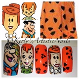Flintstones Nails