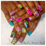 Sip of Teal &amp; Pink Promise Tribal Pop