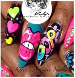 DOPE&quot; Step by Step Nail Art Design
