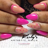 Fit For A Lady - Pink and Nude Nails