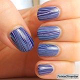 Water marble - vertical stripes