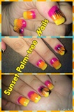 Sunset Nails