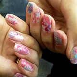 Water Marble- Pink &amp; Blue