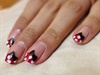 Minnie Mouse French tips