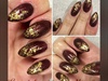 Gold Leaf Foil Nails 