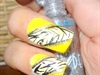 Fancy Zebra Nails for Summer