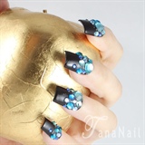 Japanese Nail Art - Blue Firefly