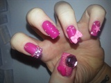 My own nails (left hand)