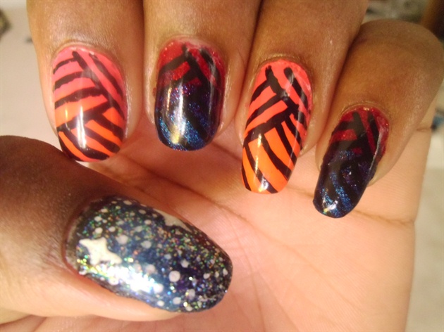 6. Tribal Nail Art Designs for Long Nails - wide 9