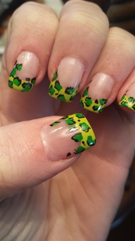 Green with envy for leopard!