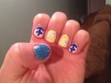Nautical Blue And Yellow