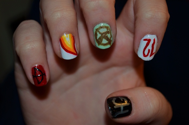 The Hunger Games  Nail Art Gallery