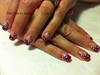 Hot pink with leopard spots