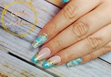 Disney&#39;s Jasmine inspired nails