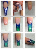 Step by step gel nail