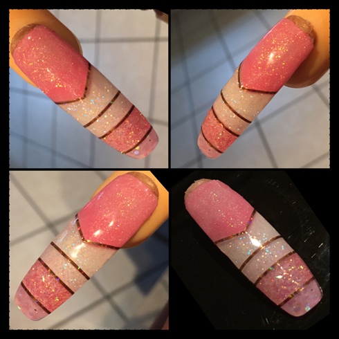 Pink candy stripe