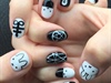 Miffy the bunny nail art, nail design