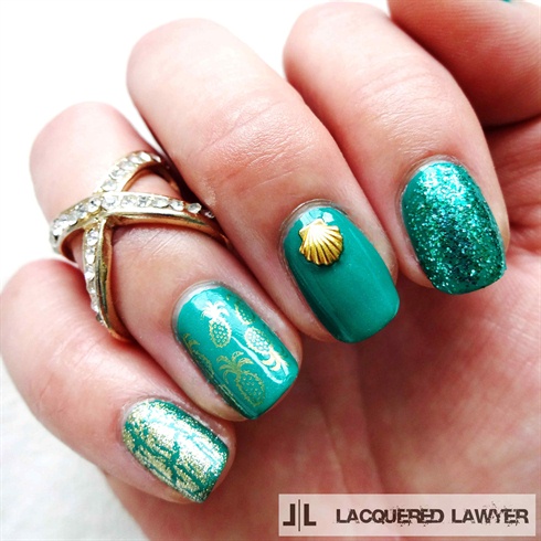 Tropically Teal