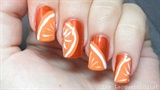 Orange nails