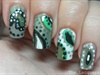 Green Paisley Nails