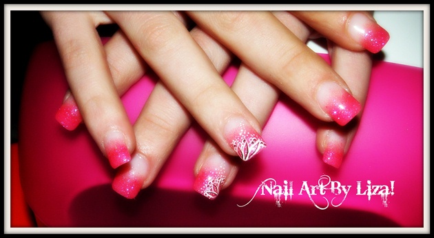 Barbie nails!!!
