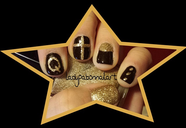 mocha and gold mix and match design 