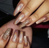 Nice Gold nails 