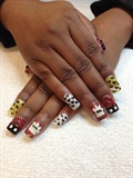 3d mickey mouse nails