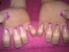 Pink Bling Nails