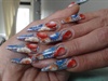 my queen`s day nails (holland) 