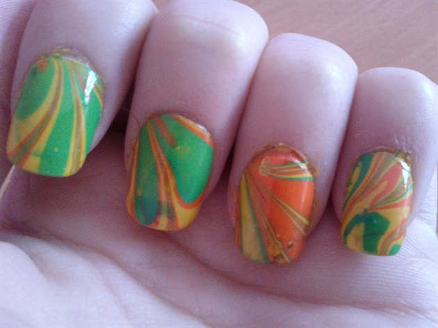 First Water Marble Attempt