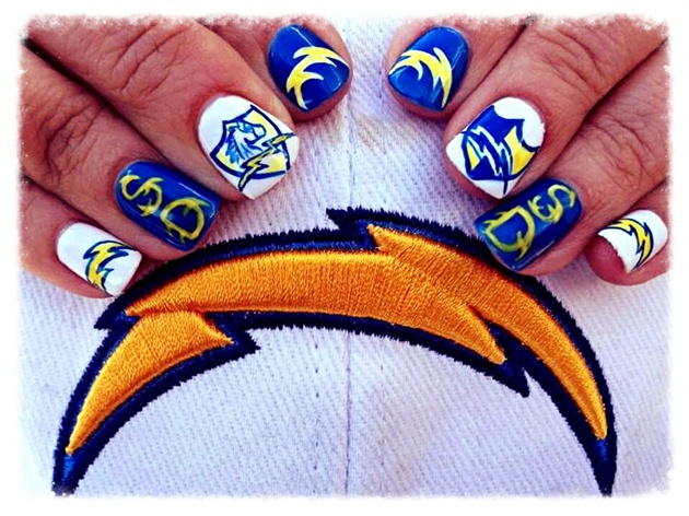 Charger Nails!