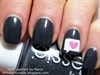 Conversation Bubble with Heart Nail Art