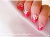 Sweet pink and flower 