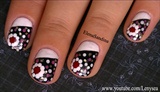 Simple Flower and Polka Dot