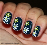 Easy Summer Floral Nails