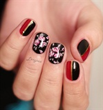 Chic Floral Mani