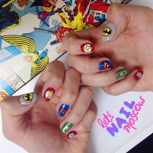 Comics nails 💕