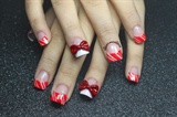 Christmas Candy Cane Nails!