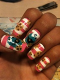 Cookie Monster nails!