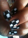 Chequered nails!