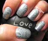 Faux Water Marble